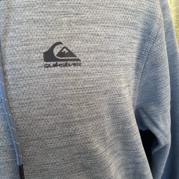 NWT Quicksilver light blue sweatshirt size extra large - Picture 5 of 8